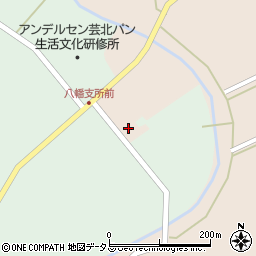 広島県山県郡北広島町東八幡原404周辺の地図