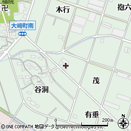 丸広中川商店周辺の地図