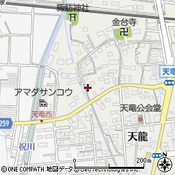 静岡県磐田市天龍205周辺の地図