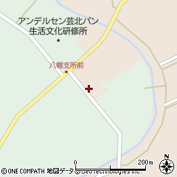 広島県山県郡北広島町東八幡原901周辺の地図