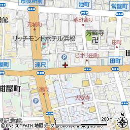 静岡県浜松市中央区神明町223周辺の地図