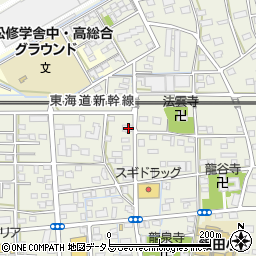 静岡県浜松市中央区飯田町730周辺の地図