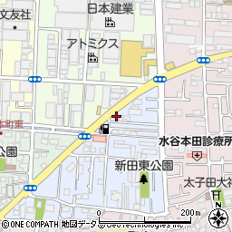 株式会社泰平　大東支店周辺の地図