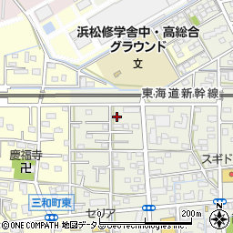 静岡県浜松市中央区飯田町759周辺の地図