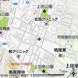兵庫県西宮市上田中町14-2周辺の地図