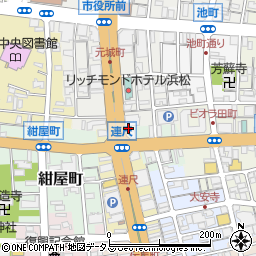静岡県浜松市中央区連尺町218周辺の地図