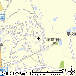 奈良県生駒市小明町493-11周辺の地図