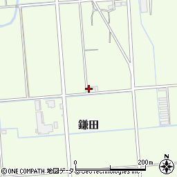 静岡県磐田市鎌田807周辺の地図