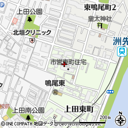 兵庫県西宮市上田東町1周辺の地図