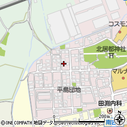 岡山県岡山市東区東平島1520周辺の地図