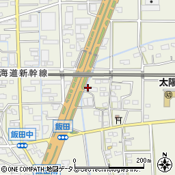静岡県浜松市中央区飯田町1575周辺の地図