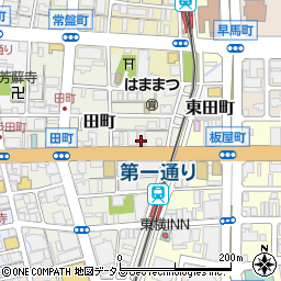クラ・ゼミ総合予備校　浜松本部校周辺の地図