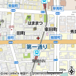 笹田学園デザインテクノロジー専門学校周辺の地図