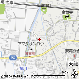 静岡県磐田市天龍209周辺の地図