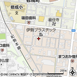 三重県津市幸町26-27周辺の地図