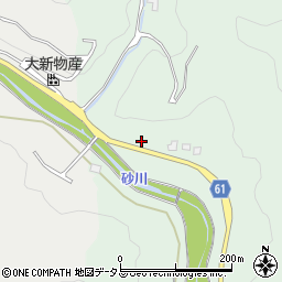 岡山県岡山市北区福谷周辺の地図