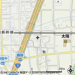 静岡県浜松市中央区飯田町1572周辺の地図