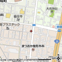 三重県津市幸町30-23周辺の地図