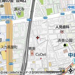 コルタ梅田周辺の地図