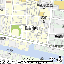 〒658-0041 兵庫県神戸市東灘区住吉南町の地図