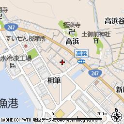 愛知県知多郡南知多町豊浜須佐ノ浦周辺の地図