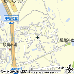 奈良県生駒市小明町413周辺の地図