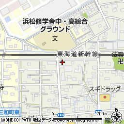 静岡県浜松市中央区飯田町746周辺の地図