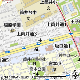 田辺麸店周辺の地図