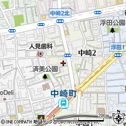 エーベルグランツ梅田周辺の地図