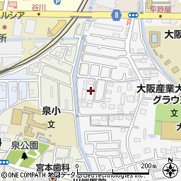 ○浦崎モータープール周辺の地図