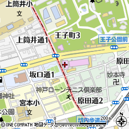 横尾忠則現代美術館周辺の地図
