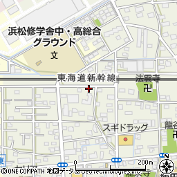 静岡県浜松市中央区飯田町733周辺の地図