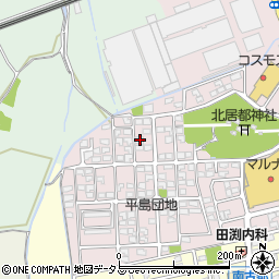 岡山県岡山市東区東平島1520-4周辺の地図