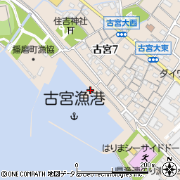 播磨町漁業協同組合周辺の地図