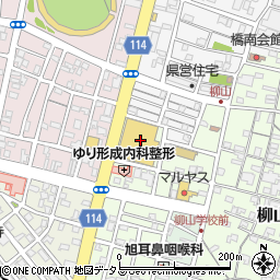 ケーズデンキ津店周辺の地図