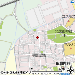 岡山県岡山市東区東平島1520-13周辺の地図