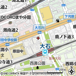 吉田産業株式會社　神戸支店周辺の地図