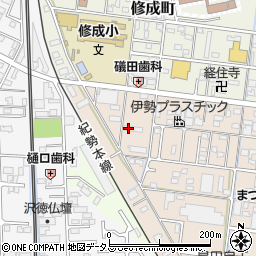 三重県津市幸町25-29周辺の地図