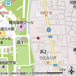 大阪レコード管理センター周辺の地図