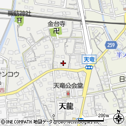 静岡県磐田市天龍177周辺の地図