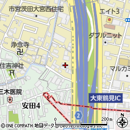 アサヒハケ鶴見倉庫周辺の地図