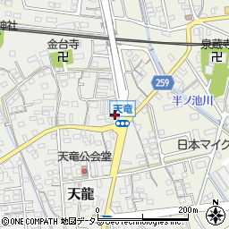 静岡県磐田市天龍185周辺の地図