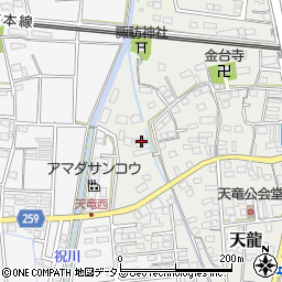 静岡県磐田市天龍145周辺の地図