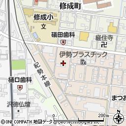 三重県津市幸町25周辺の地図
