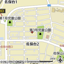 奈良県奈良市佐保台周辺の地図