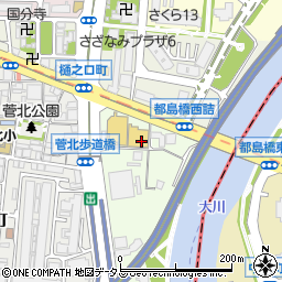 大阪トヨペット北店周辺の地図