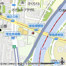 サイゼリヤ 大阪樋之口店周辺の地図
