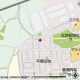 岡山県岡山市東区東平島1500-4周辺の地図