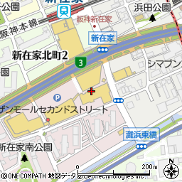 マザームーンカフェ 六甲店周辺の地図