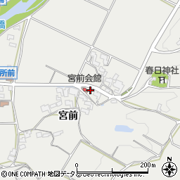 平野町宮前会館周辺の地図